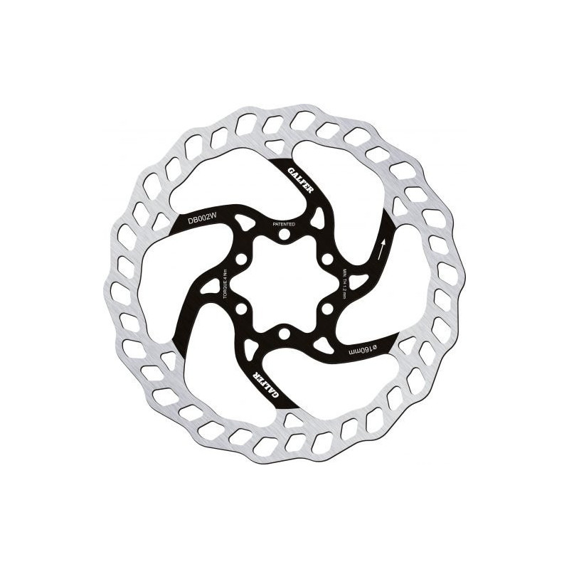 Disco de freno Galfer ROAD 140mm 6 T