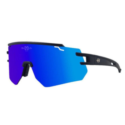 GALIBIER NEGRO MATE - LENTE AZUL OSCURO