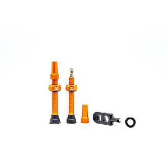 SET 2 VALVULA ALUMINIO 44mm BASE CUADRADO NARJ.