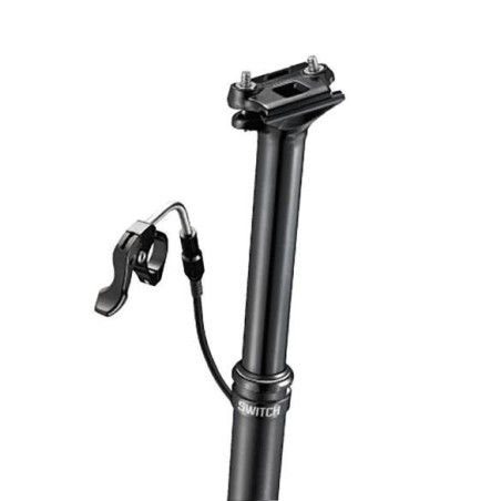 TIJA TELESC. SWITCH 31,6 400mm 80mm CAB. INT 465gr