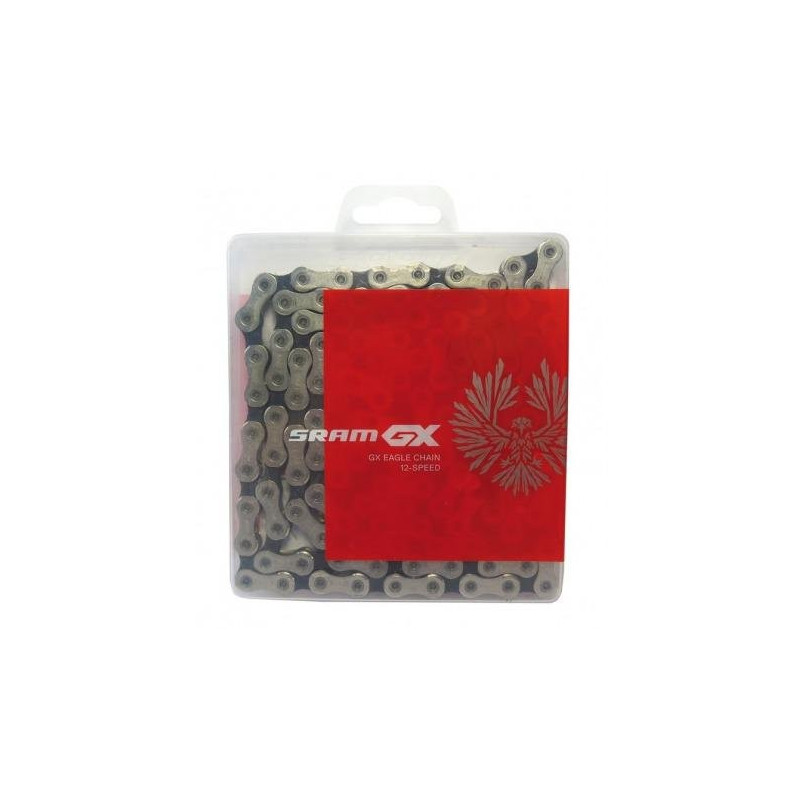 CADENA 12V SRAM  GX EAGLE 126ES SILVER