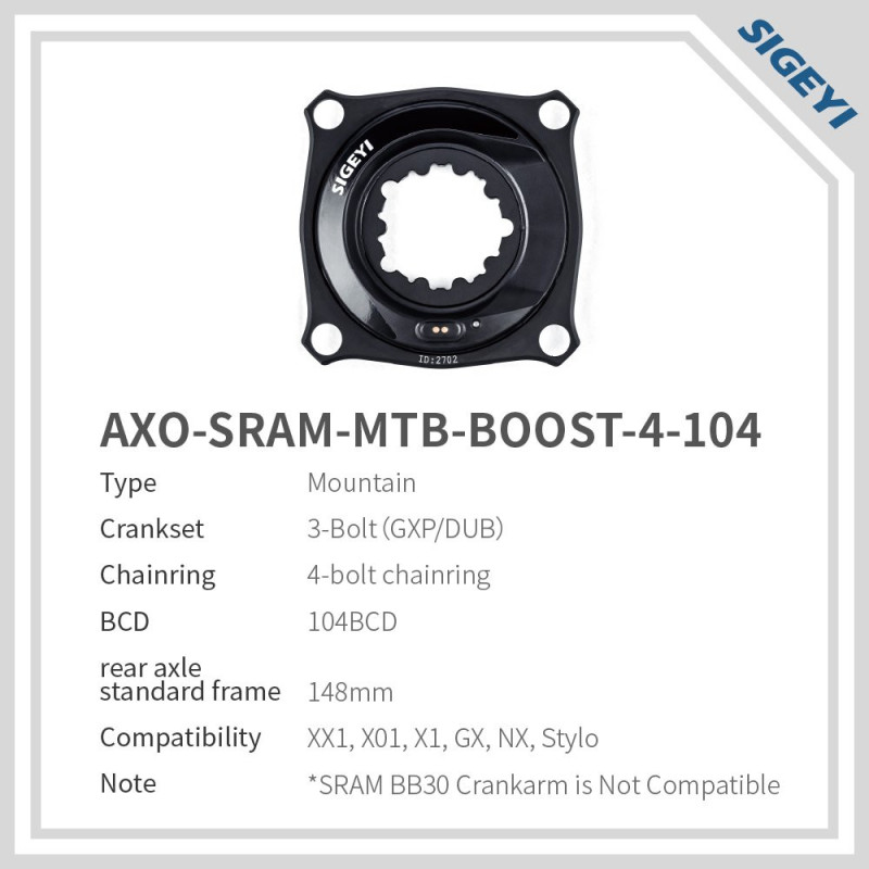 .SIGEYI AXO - SRAM BOOST MTB 3-4-104