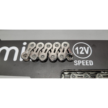 12V. CADENA 12V SILVER HALF HOLLOW SILVER 126 LINK PREMIER TECH