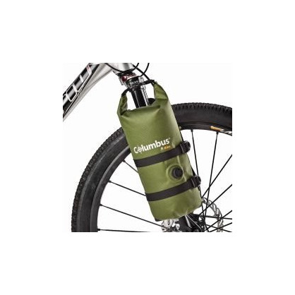 Bik. DRY FORG BAG WITH CAGE ECO . Bolsa Horquilla COLUMBUS