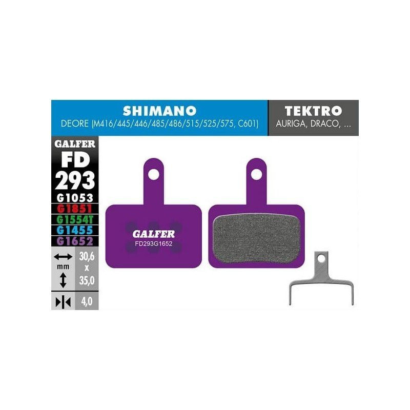 1652- 293 Pastilla Galfer E-Bike Shimano Deore