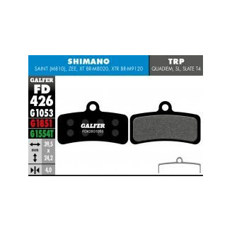 1053- 426 Pastillas Galfer standard Shimano Saint. Zee