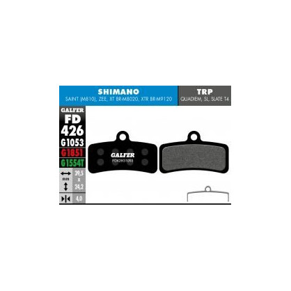 1053- 426 Pastillas Galfer standard Shimano Saint. Zee