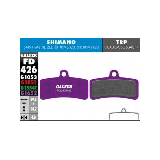 1652- 426 Pastillas Galfer E-Bike Shimano Saint-Zee