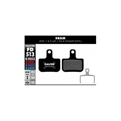 1053- 513 Pastillas Galfer standard SRAM Level. T. TL