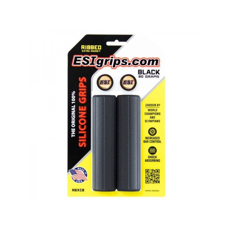 Extra Chunky Ribbed Black