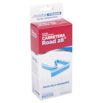 BANDA ANTIPINCHAZOS ROAD 28" (35 mm.) PACK 2U