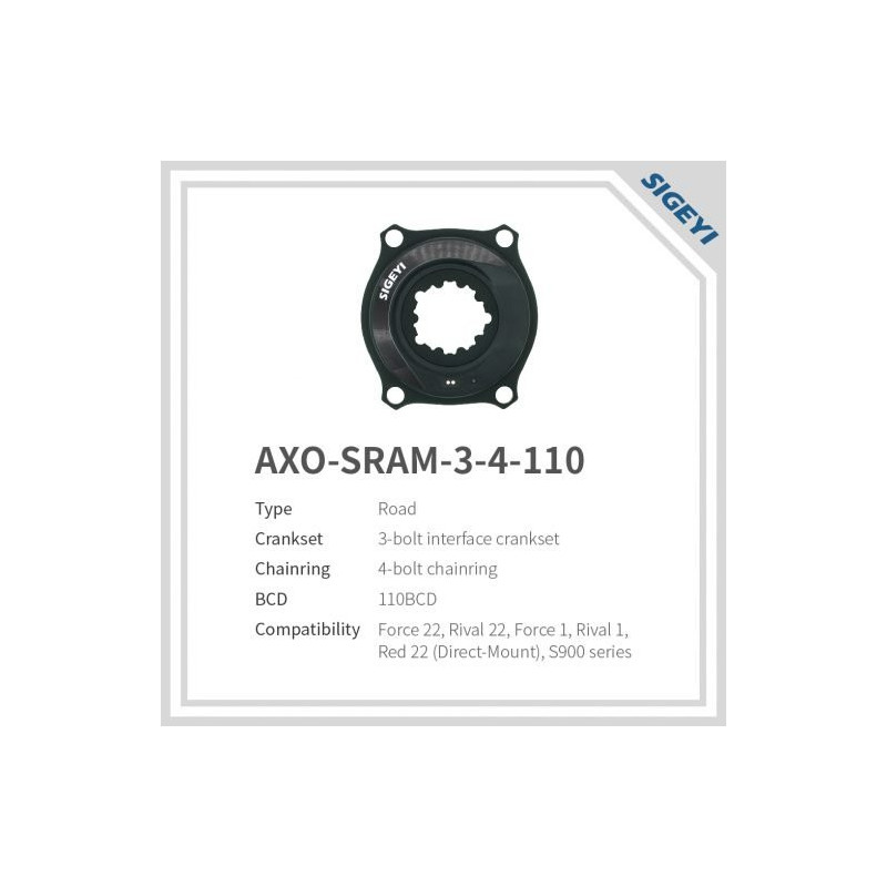 .SIGEYI AXO - SRAM 3-4-110